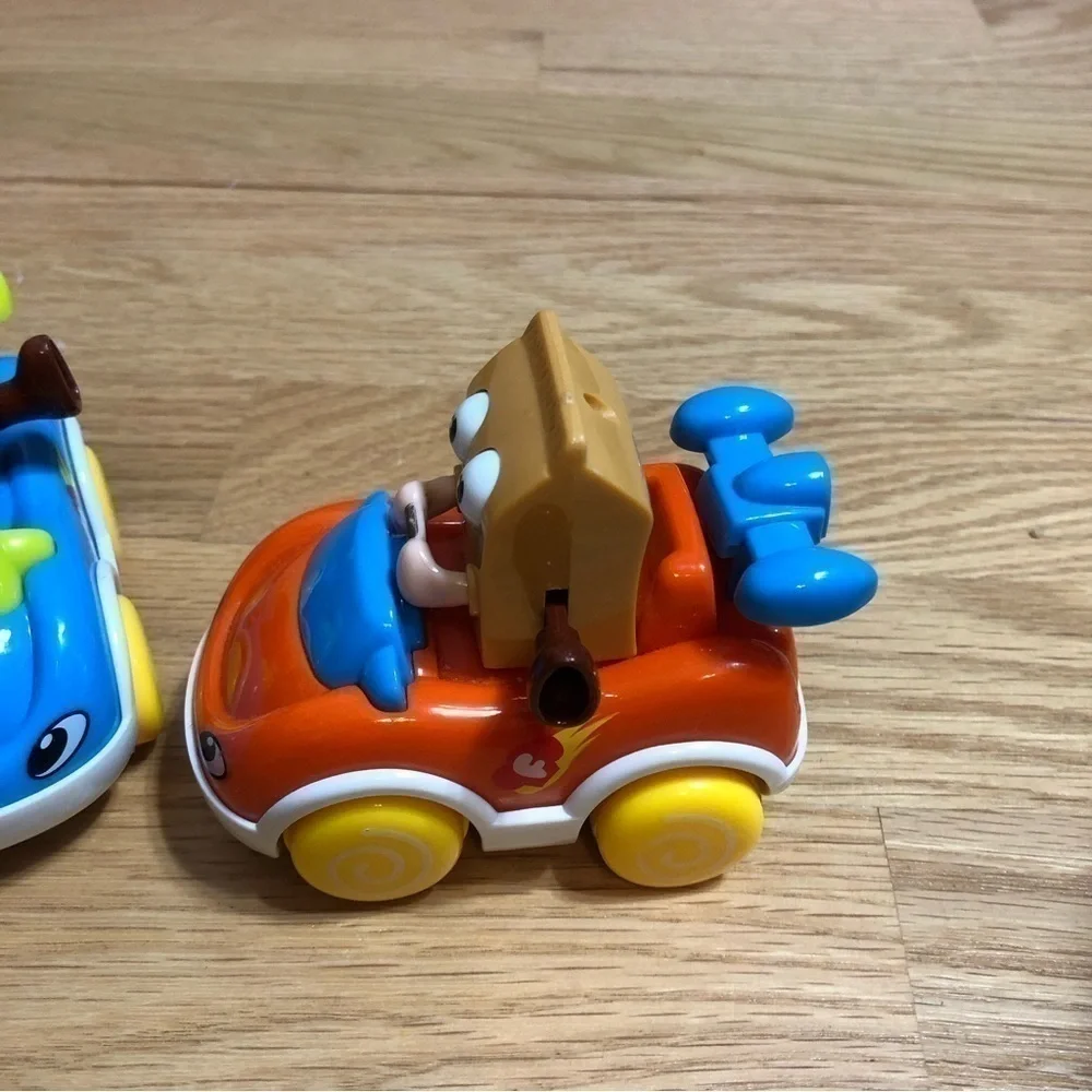 Cartoon Kids Car Bundle Toy French Fries Brown Bag Chocolate Milk